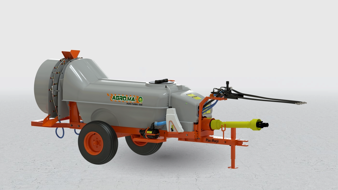 Pulverizador Atomizador Agro Turbo 1500 Plus Maçã