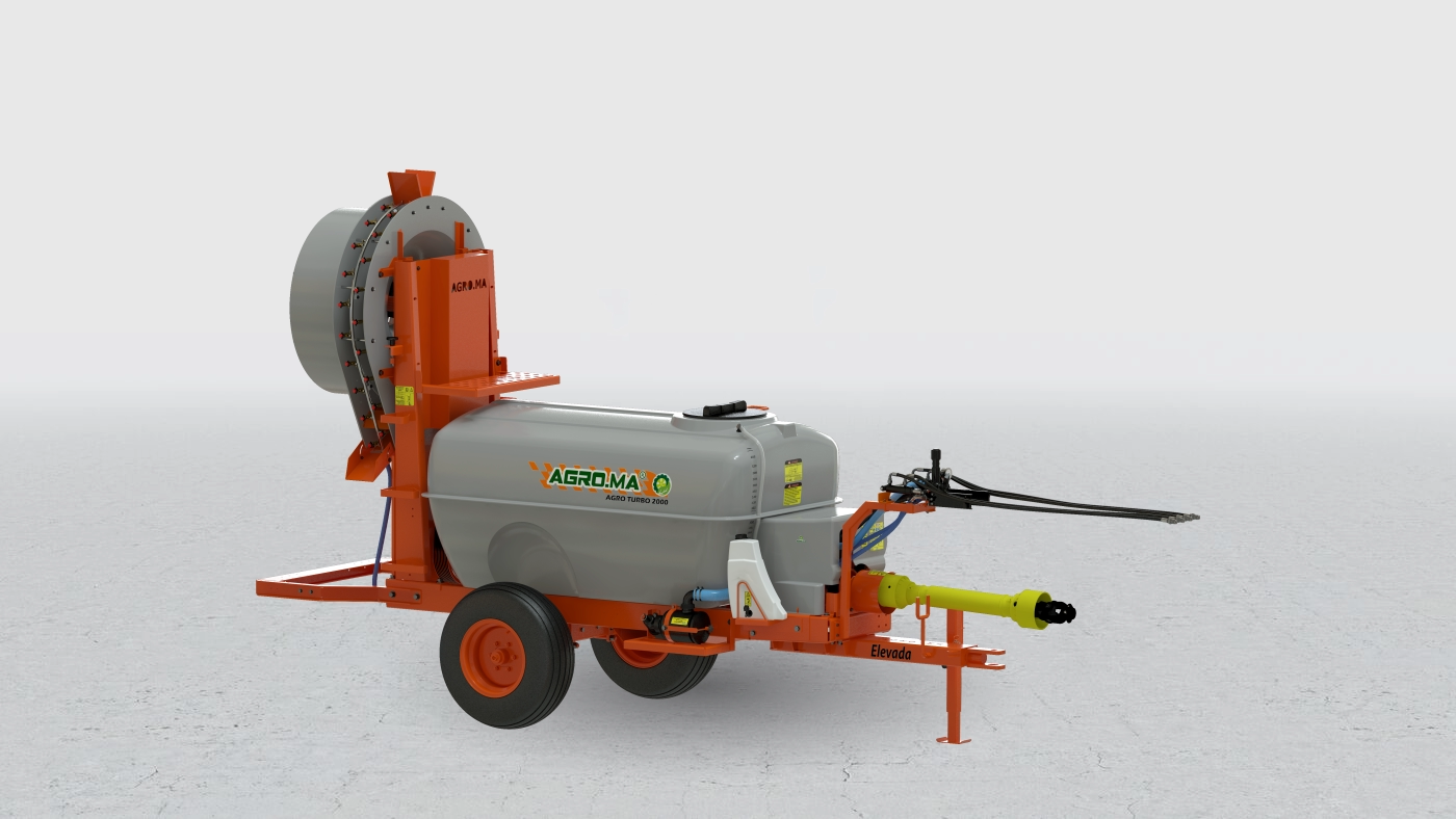 Pulverizador Atomizador Agro Turbo 2000 Elevado