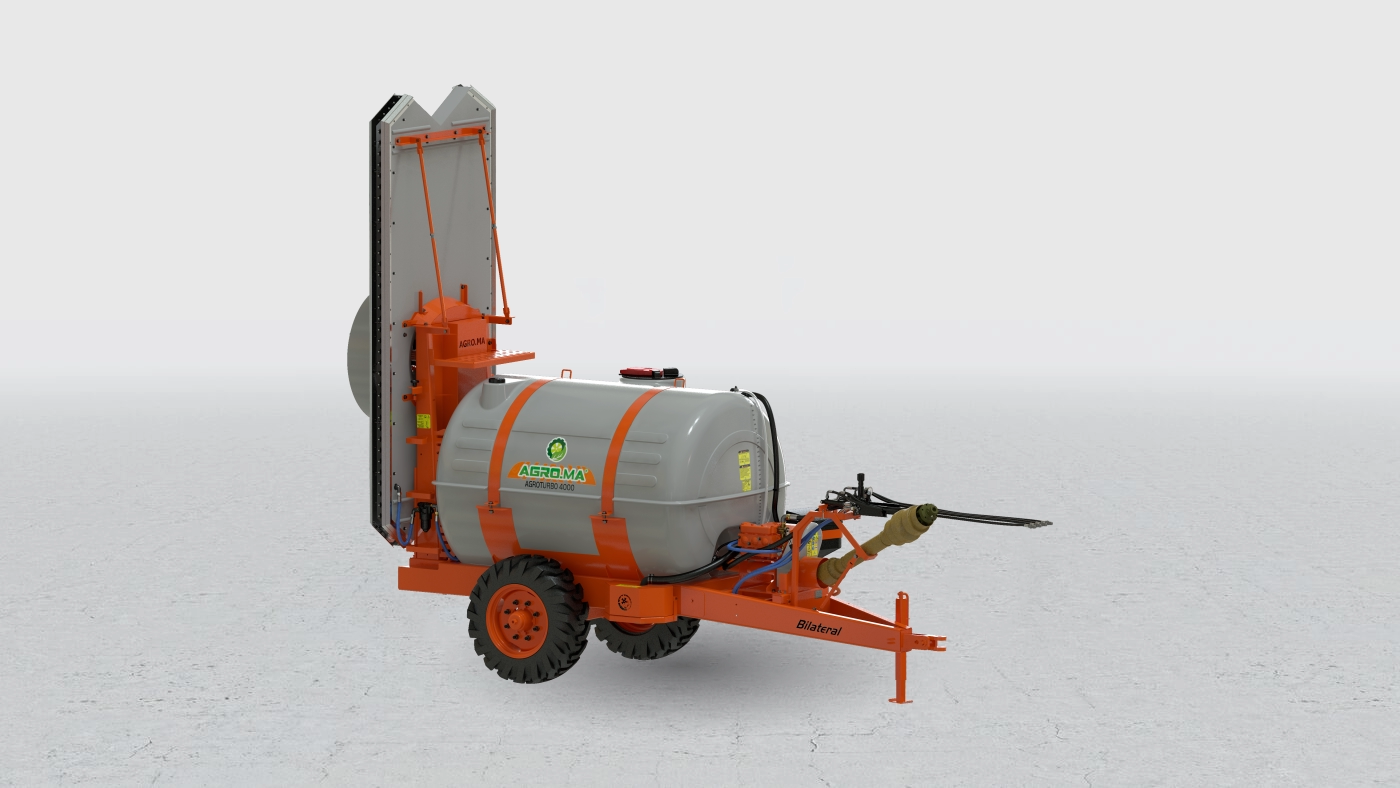 Pulverizador Atomizador Agro Turbo 4000 Bilateral