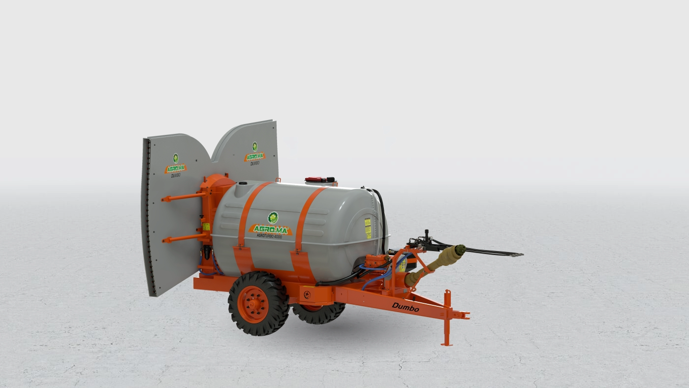 Pulverizador Atomizador Agro Turbo 4000 Dumbo