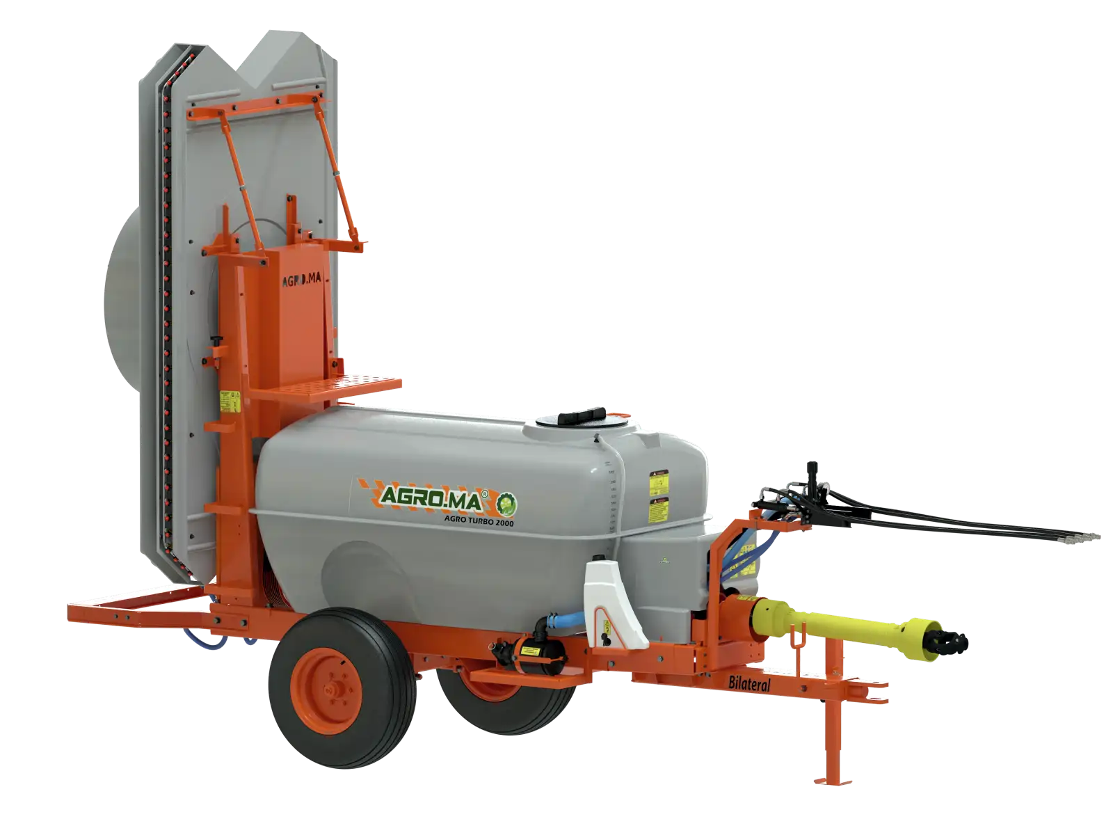 Pulverizador Atomizador Agro Turbo 2000 Bilateral