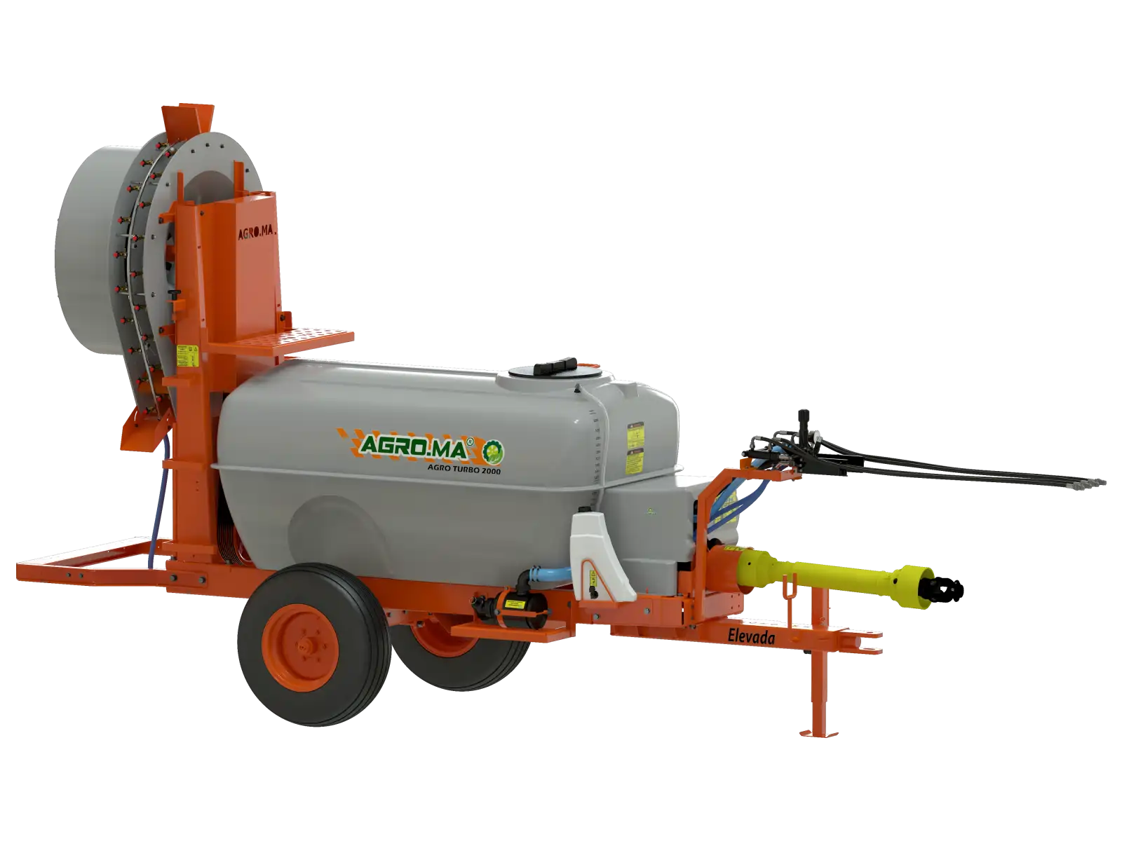 Pulverizador Atomizador Agro Turbo 2000 Elevado
