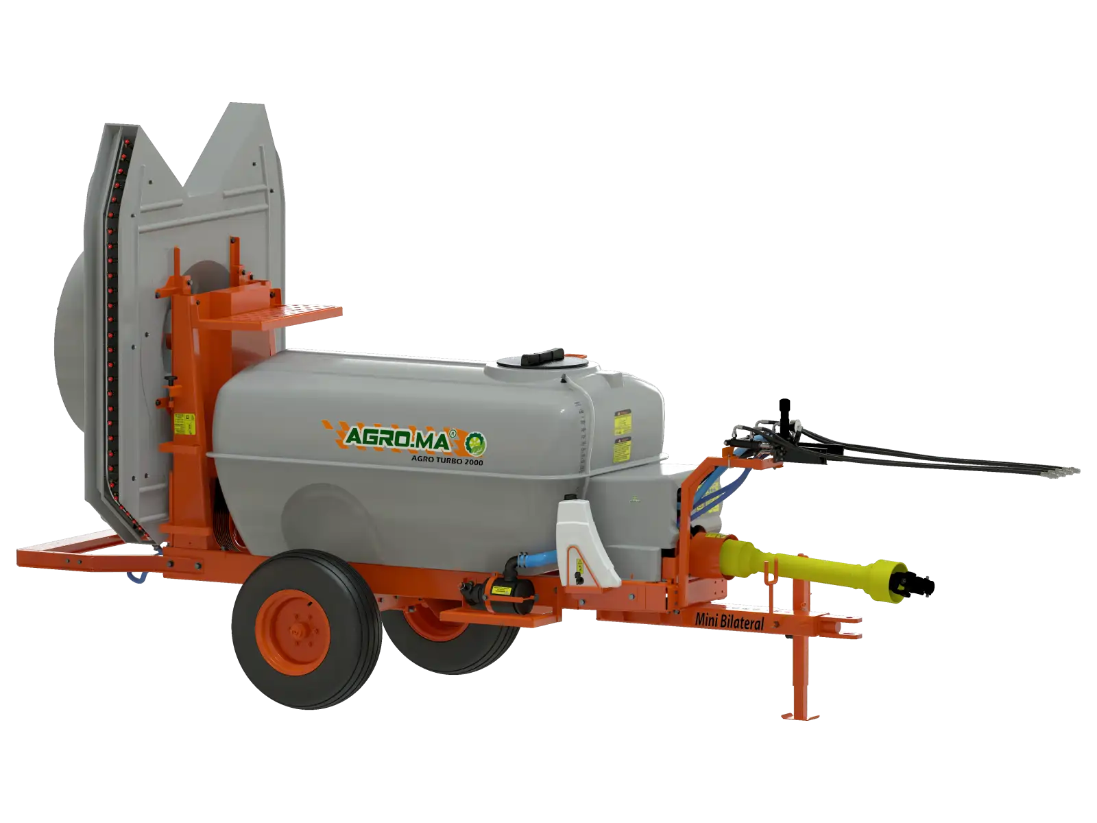 Pulverizador Atomizador Agro Turbo 2000 Mini Bilateral