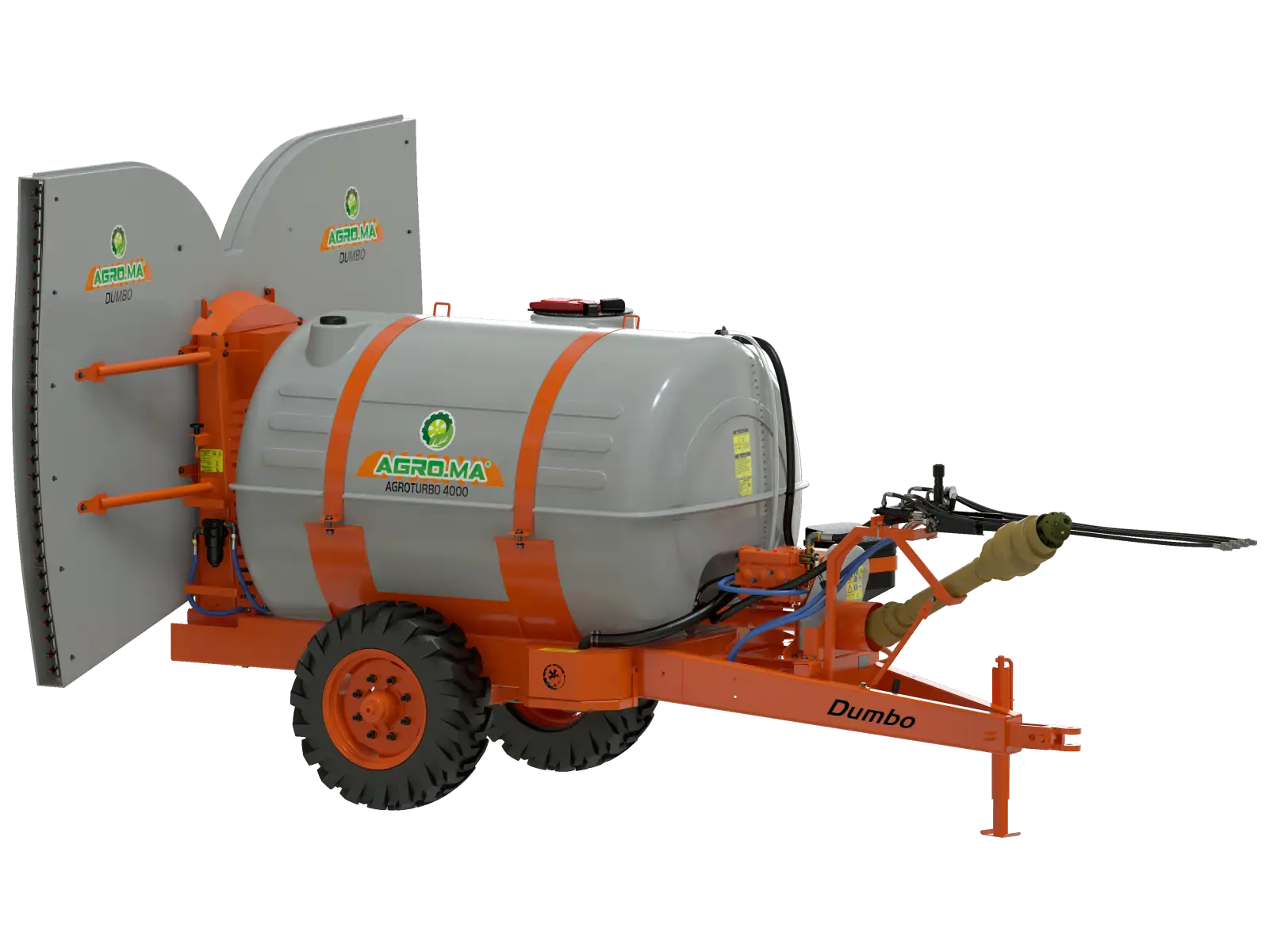 Pulverizador Atomizador Agro Turbo 4000 Dumbo