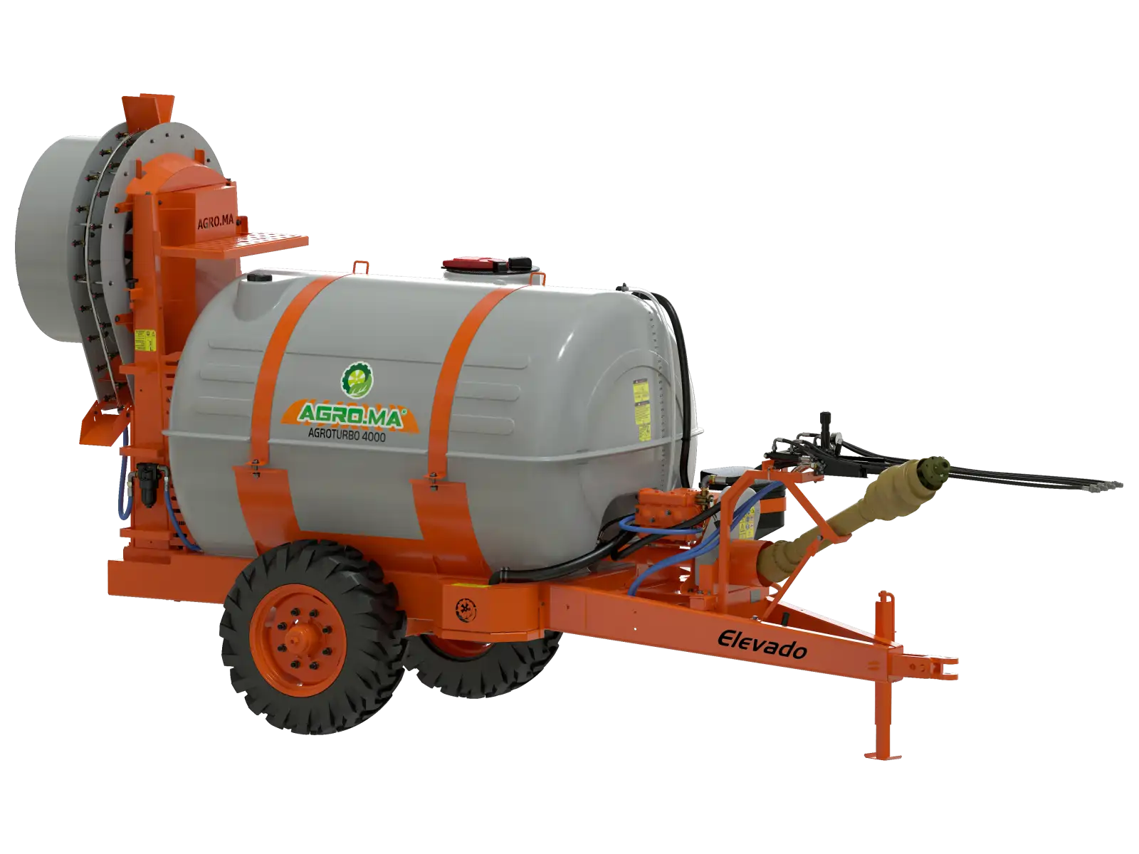 Pulverizador Atomizador Agro Turbo 4000 Elevado